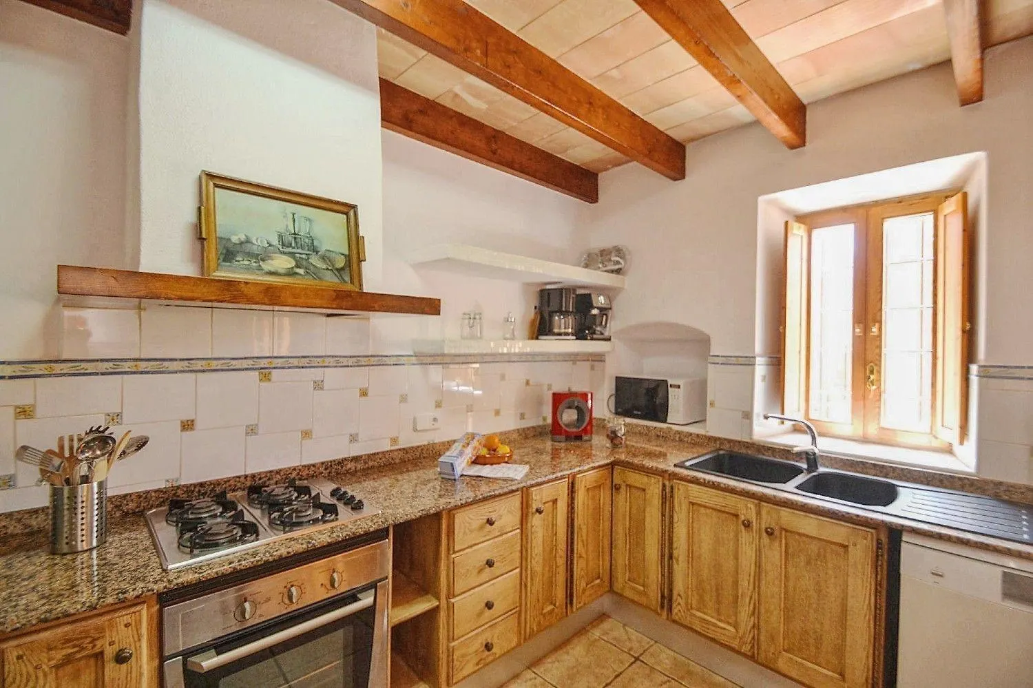 Gemuetlich Eingerichtetes Landhaus Mit Pool In Der Naehe Von Porto Cristo 마나코르 펜션