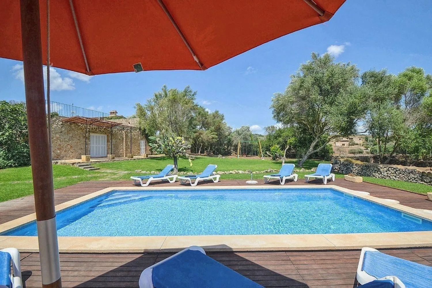 Gemuetlich Eingerichtetes Landhaus Mit Pool In Der Naehe Von Porto Cristo 마나코르 0*,